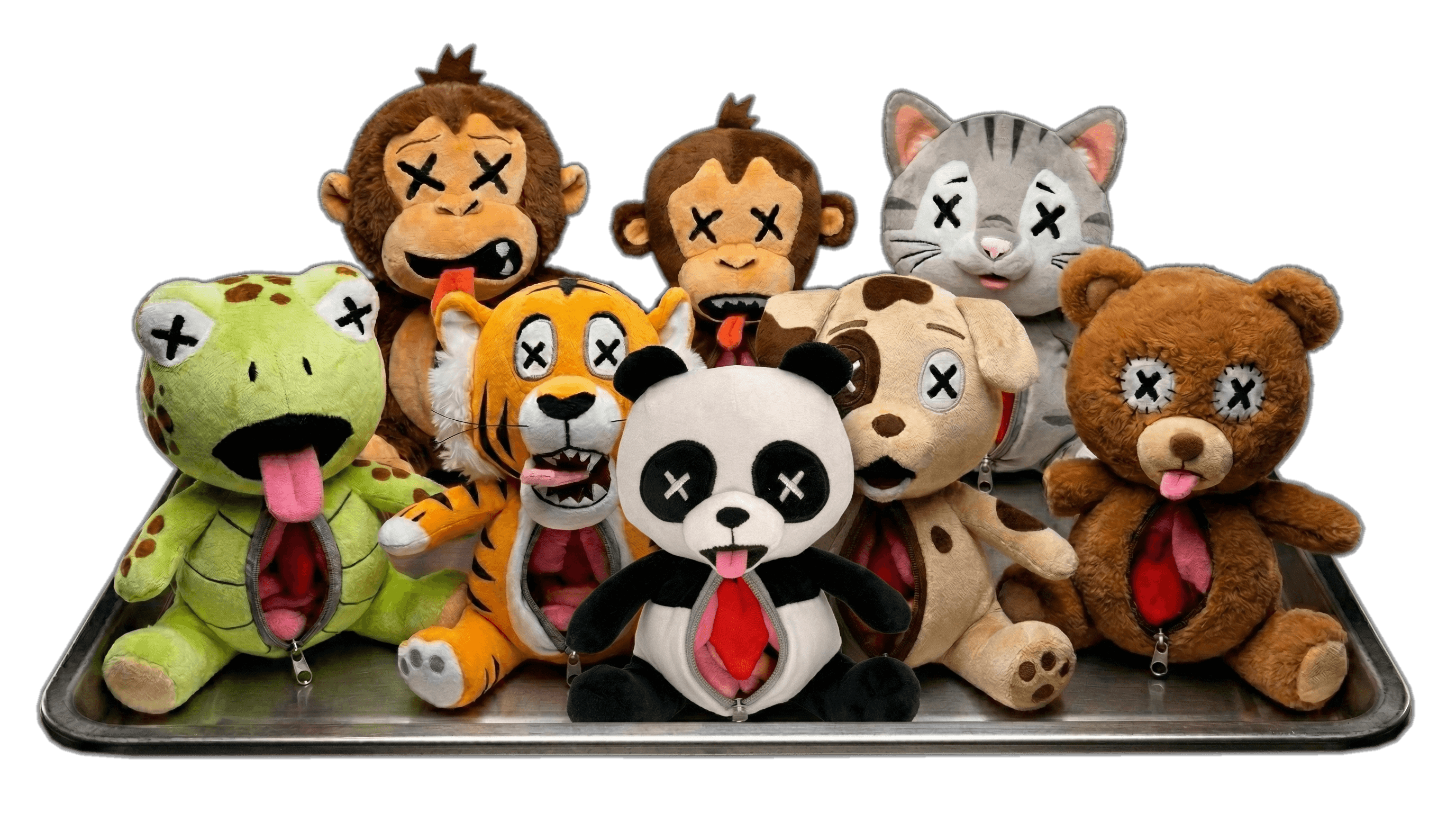 UNZIPETS plushies